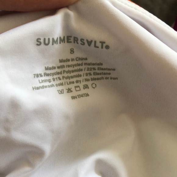 Summersalt Marina One Piece Swimsuit NWOT - Picture 7 of 7